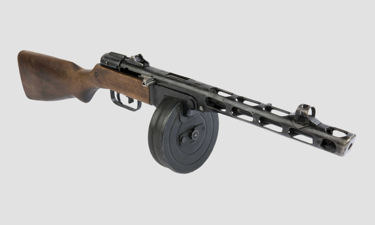 1940г, пистолет-пулемёт шпагина, ппш, оружие победы