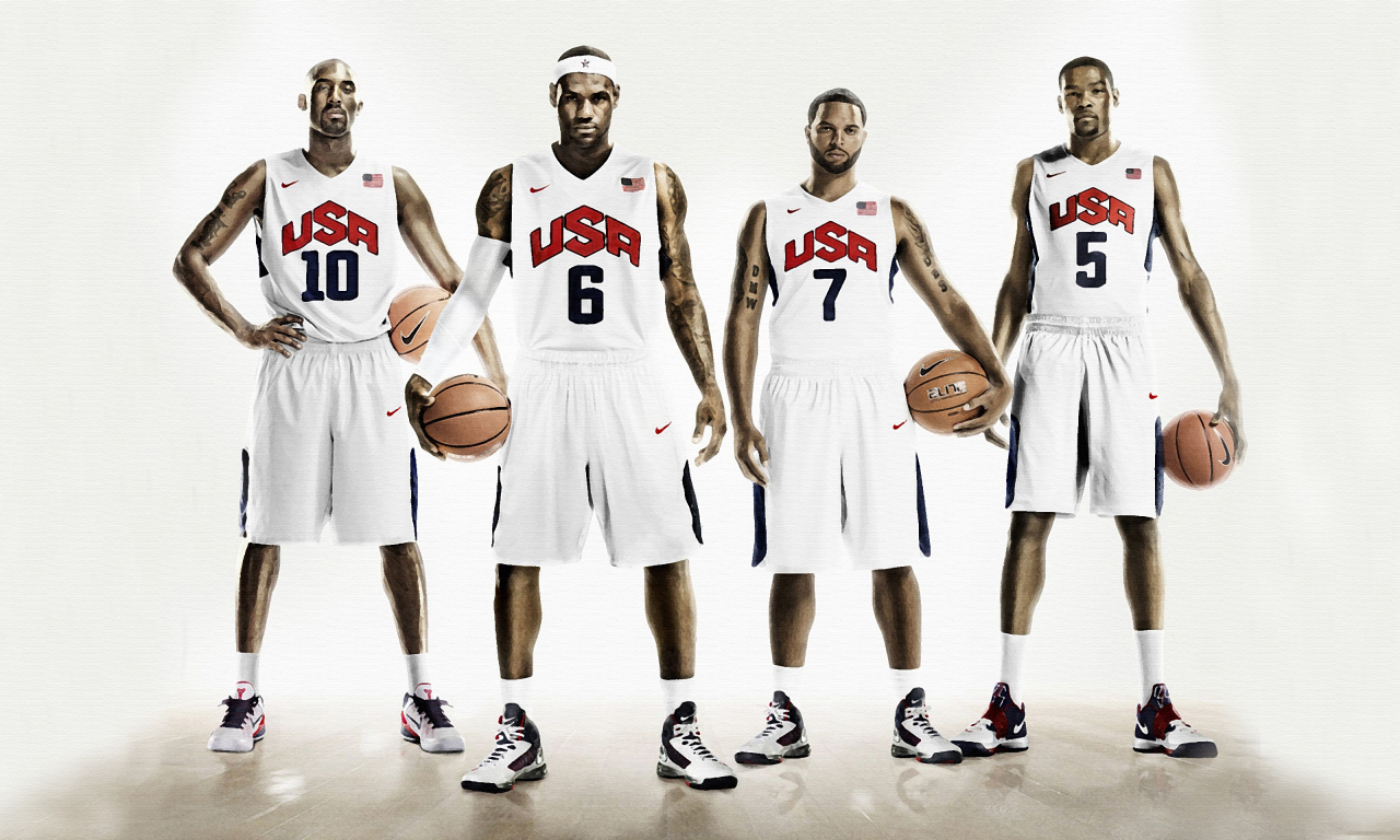 deron williams, kobe bryant, kevin durant, usa, nike, lebron james, баскетбол