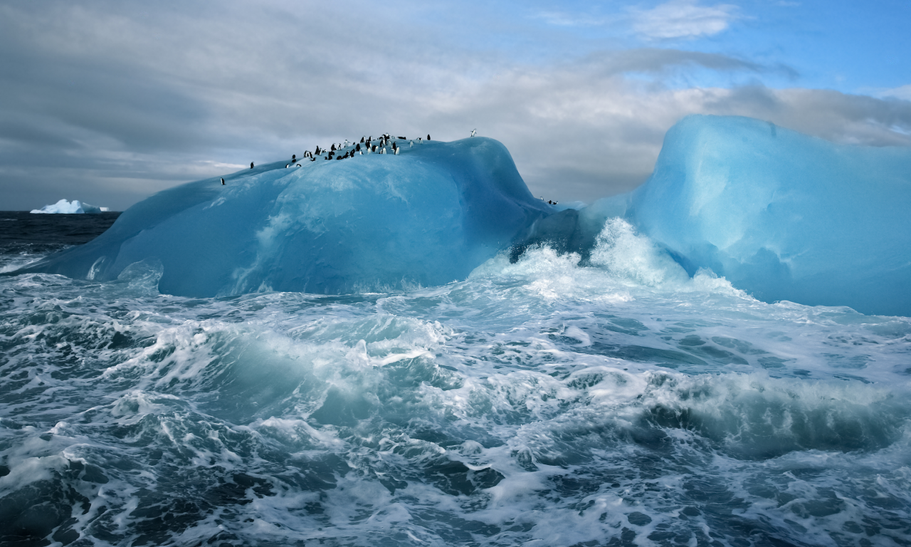 ice, cold, water, arctic, blue