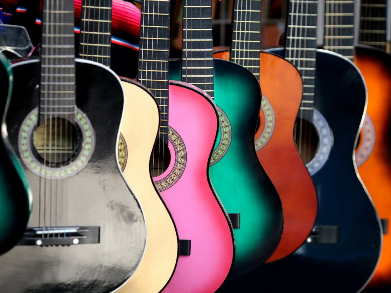 гитары, фон, цвет