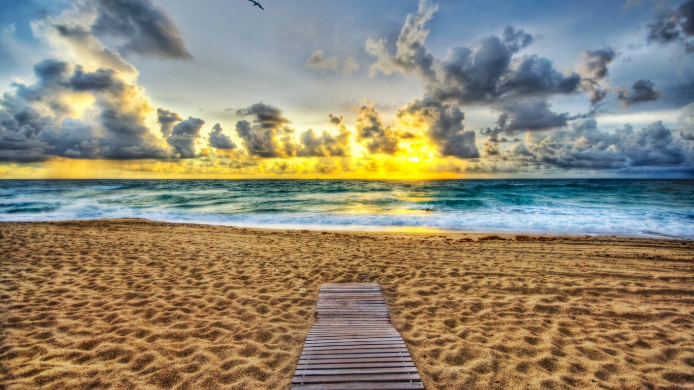palm beach, восход, пляж, флорида, florida, палм-бич, океан