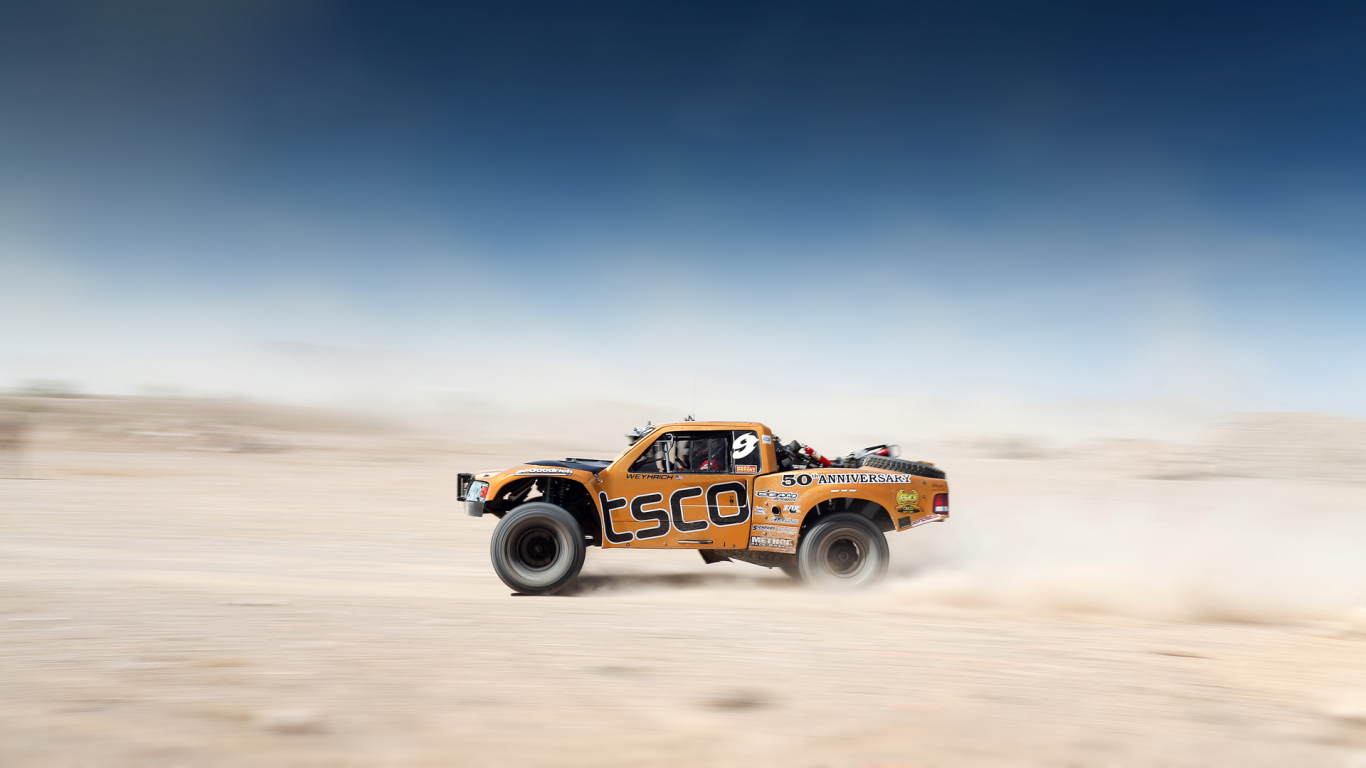 competition, blur, motion, orange, sky, desert, mint 400, desert race, team, car, offroad