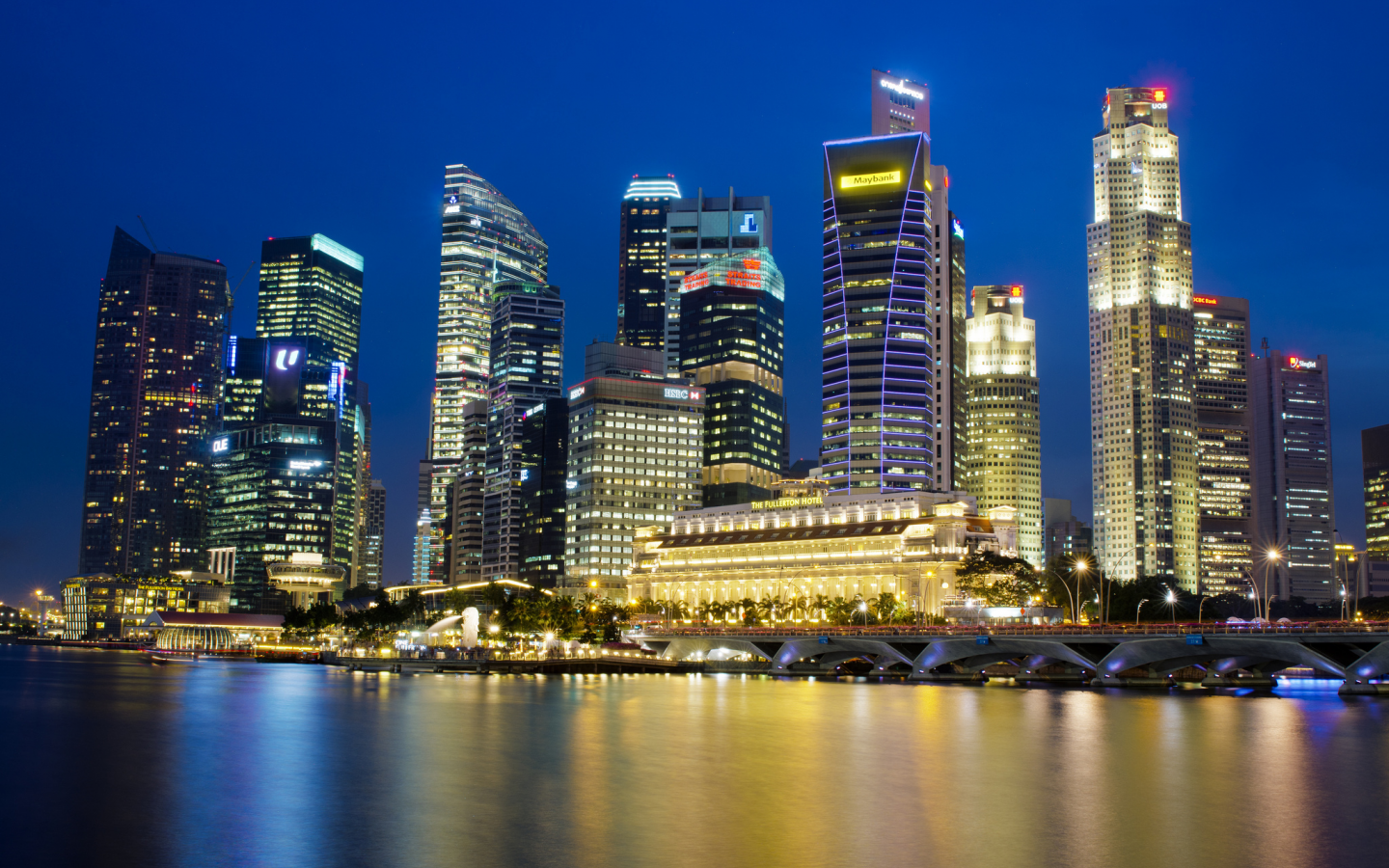 небоскребы, город-государство, сингапур, мегаполис