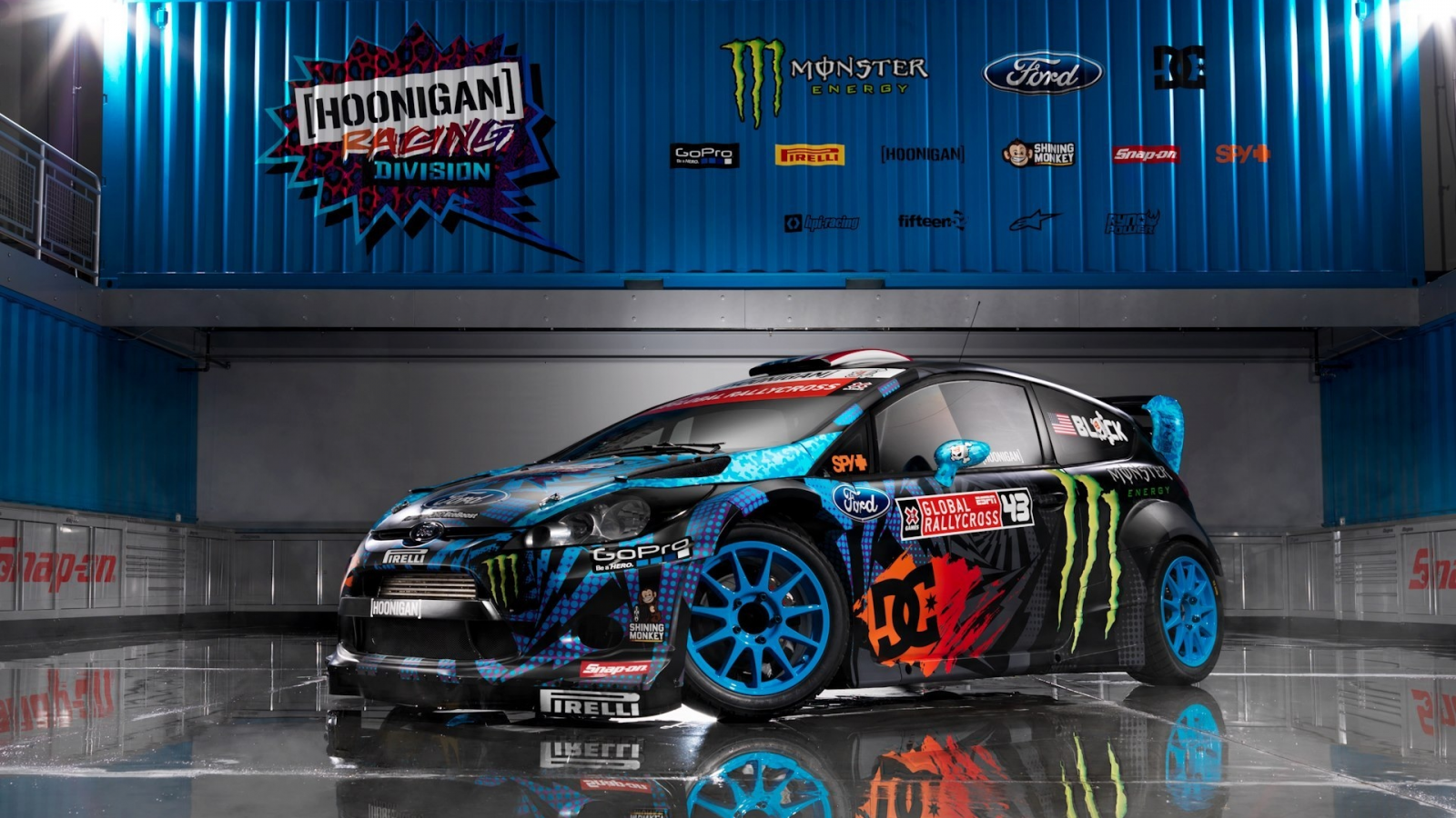 wrc, ken block, monster energi, fiesta, 2013, ford, rs