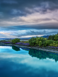 текапо, озеро, природа, lake tekapo, новая зеландия, new zealand