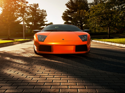 ламборгини, мурселаго, murcielago, orange, ламборджини, lamborghini