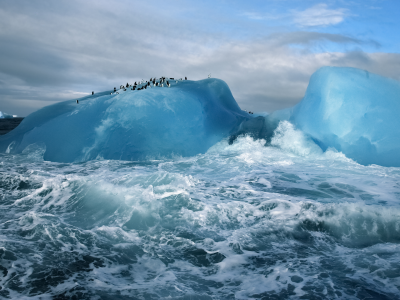 ice, cold, water, arctic, blue