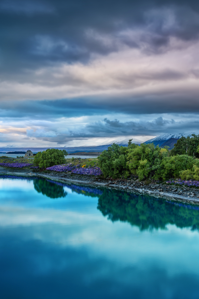 текапо, озеро, природа, lake tekapo, новая зеландия, new zealand