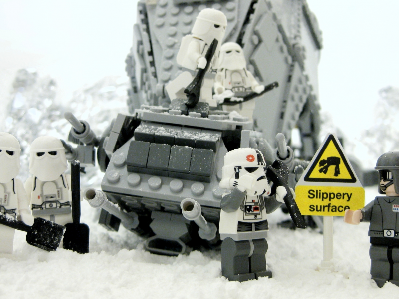 slippery surface, звёздные войны, lego, star wars, клоны