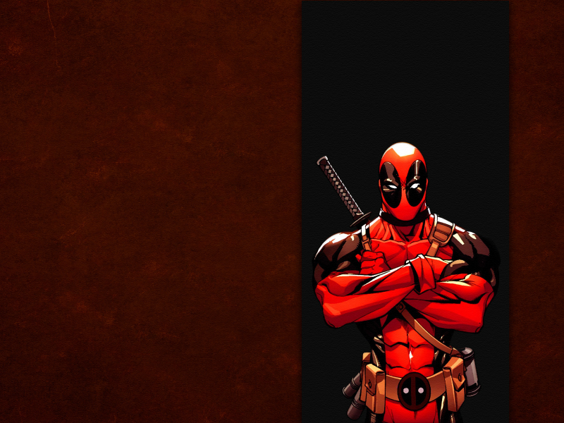 wade wilson, красный, полоса, marvel, комикс, дэдпул, deadpool