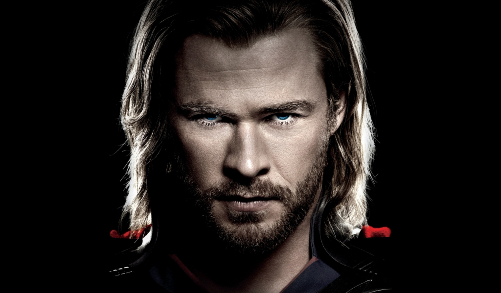 chris hemsworth, thor, лицо