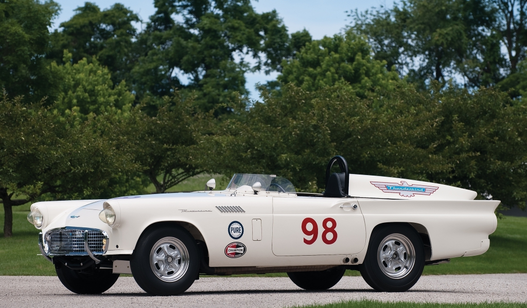 experimental, 1957, car, race, thunderbird