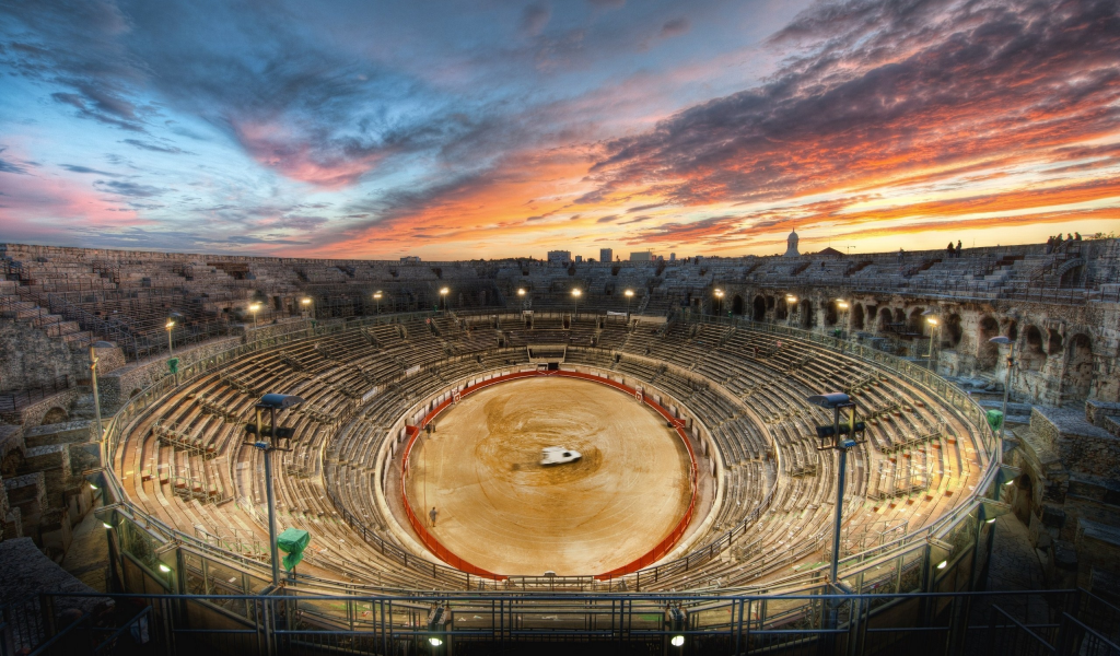 арена, arena, sunset, gladiator, закат