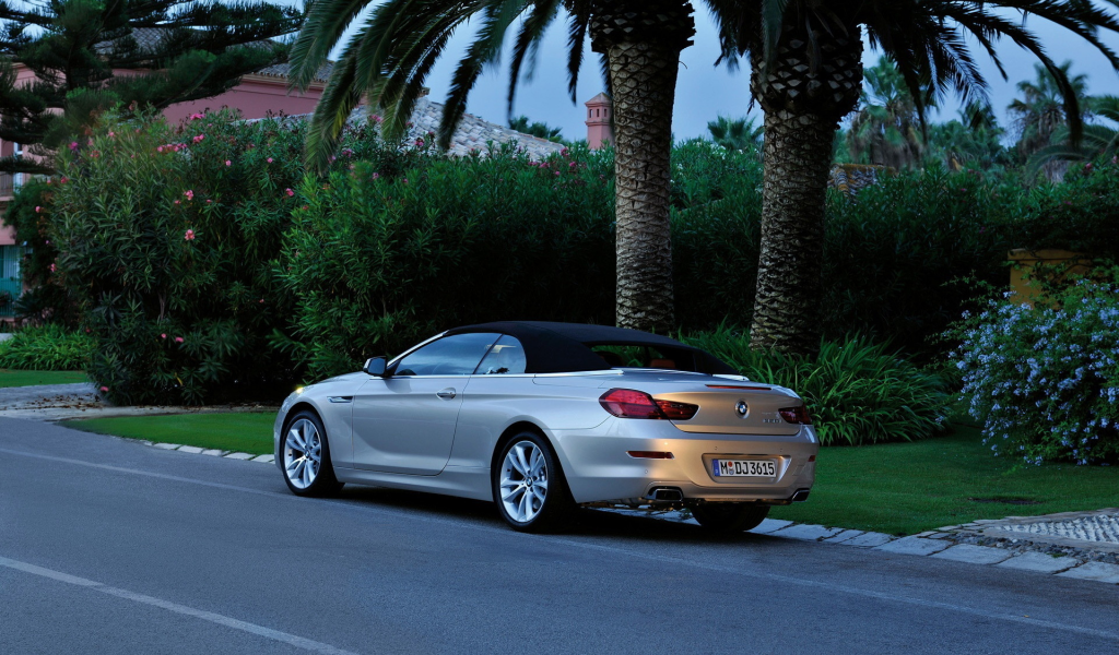 series, rear, angle, bmw, 6