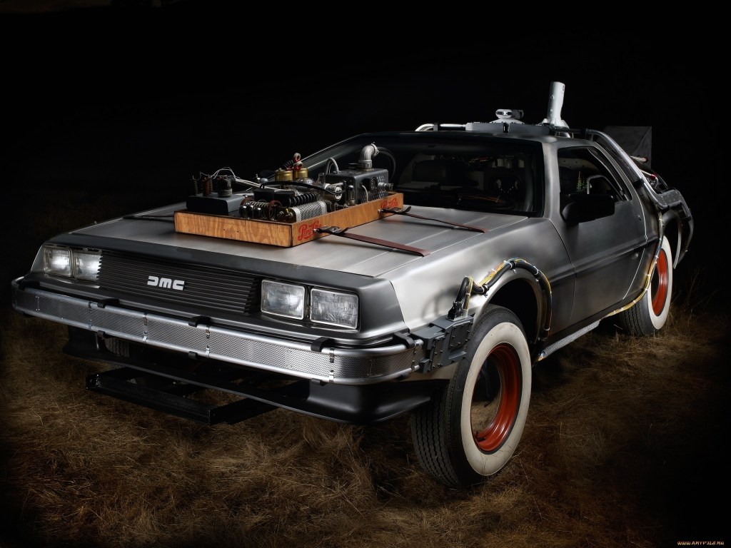 delorean, назад в будущее, dmc-12, back to the future