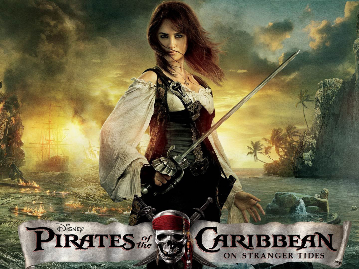 pirates of the caribbean on stranger tides, анжелика, пенелопа крус