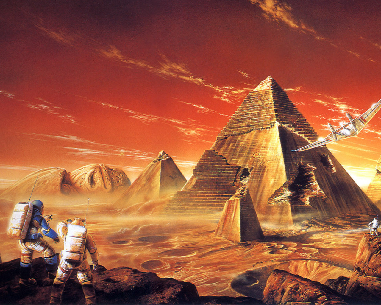 alien horizons, labyrinth of night, bob eggleton