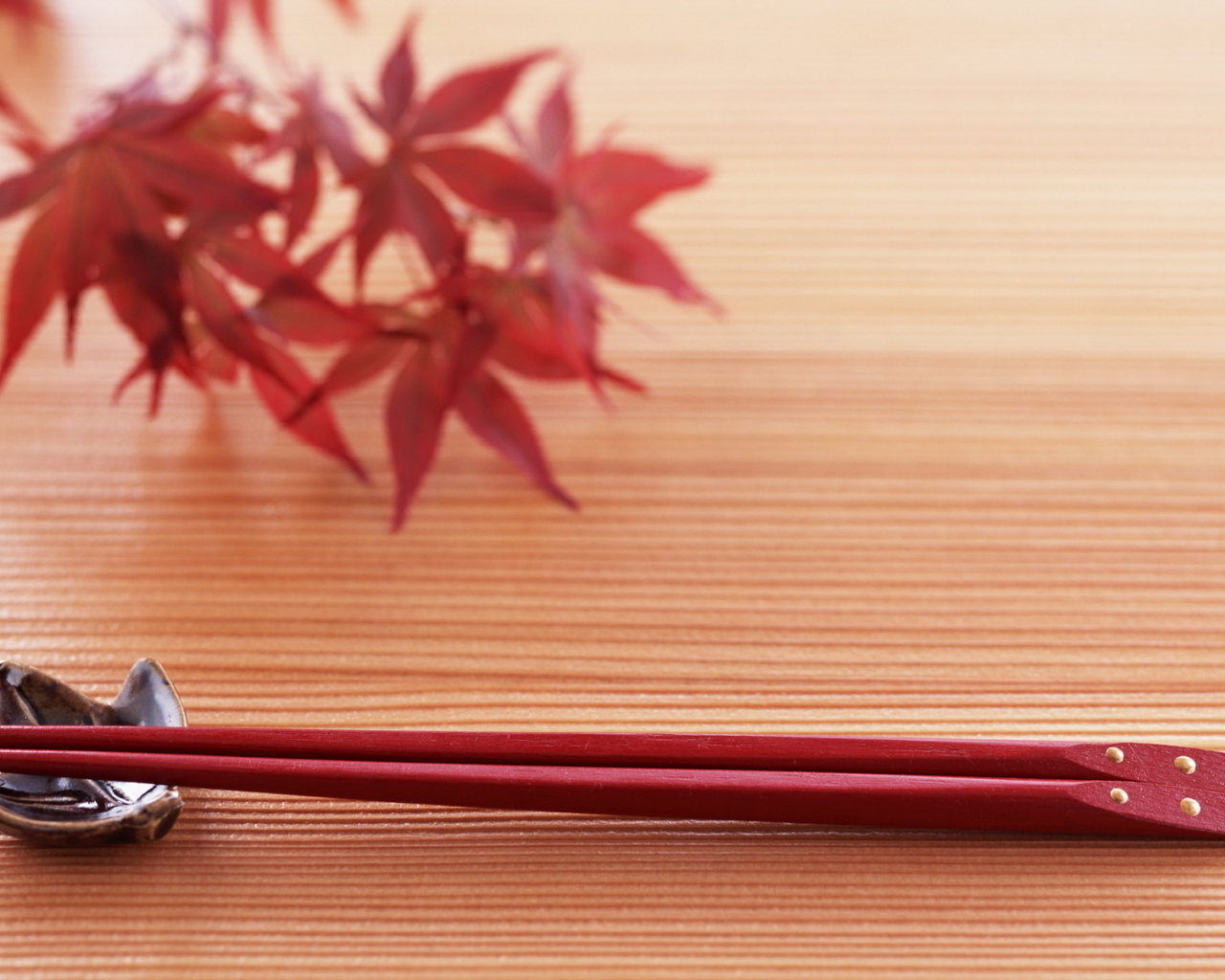 chopsticks, дерево, leafs, палочки, макро, листья, macro, 1920x1200, wood