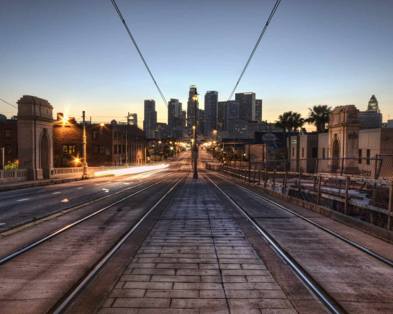 california, los angeles, lights, лос-анджелес, калифорния, downtown la