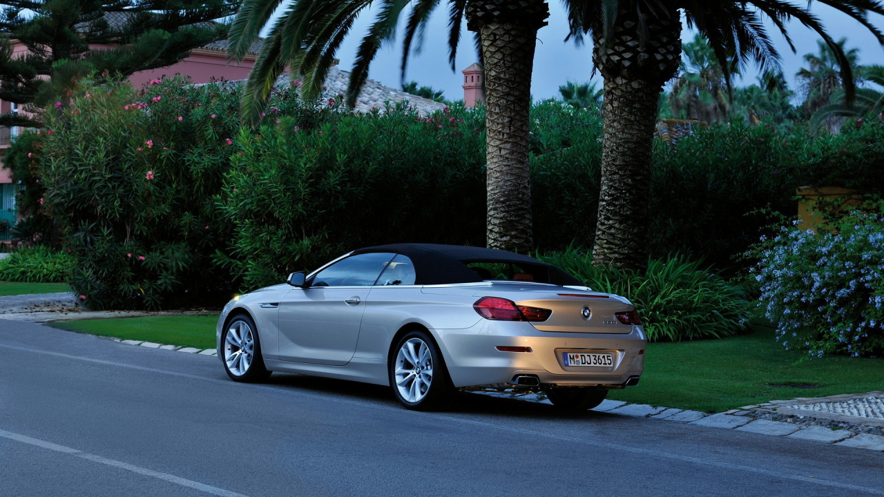 series, rear, angle, bmw, 6