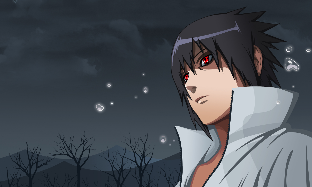 uchiha sasuke, шаринган, naruto, наруто, учиха саске, аниме