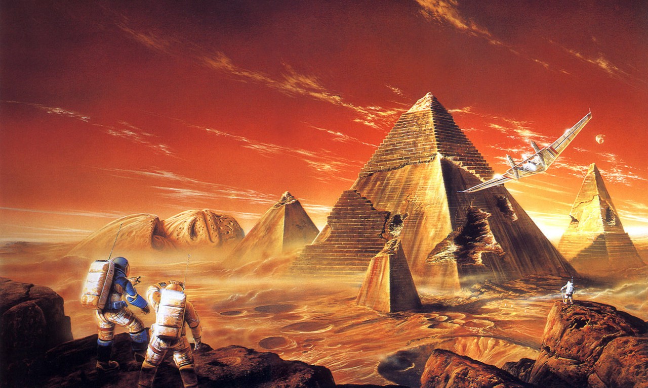 alien horizons, labyrinth of night, bob eggleton