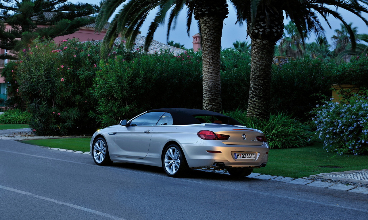 series, rear, angle, bmw, 6