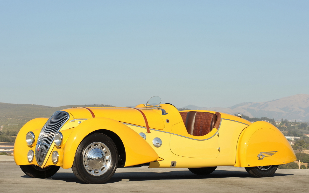 darlmat, peugeot, roadster, 1938, классика, 402, pourtout, спорткар