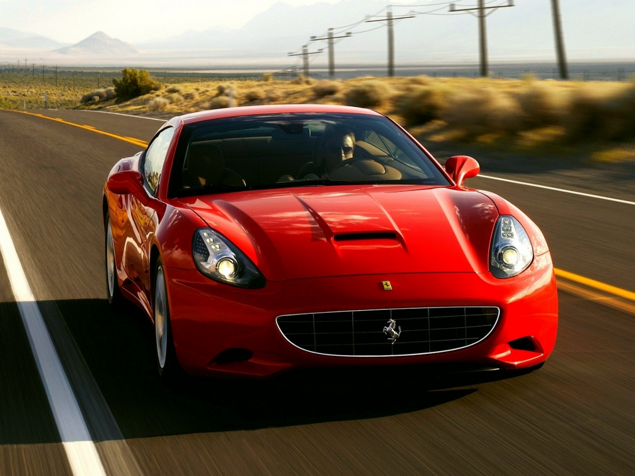 автомобиль, car, wallpapers, ferrari, convertible, auto, speed, red, california