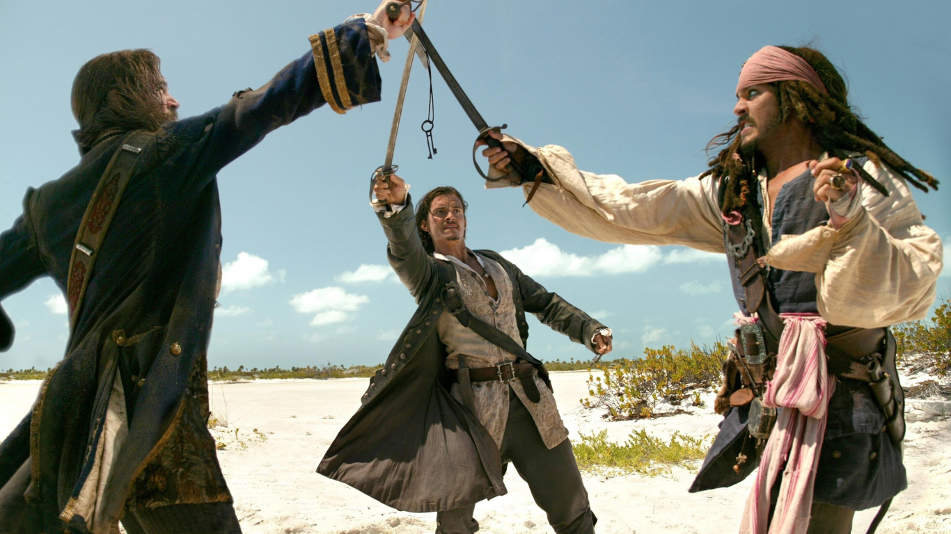 драка, пираты карибского моря, pirates of the caribbean