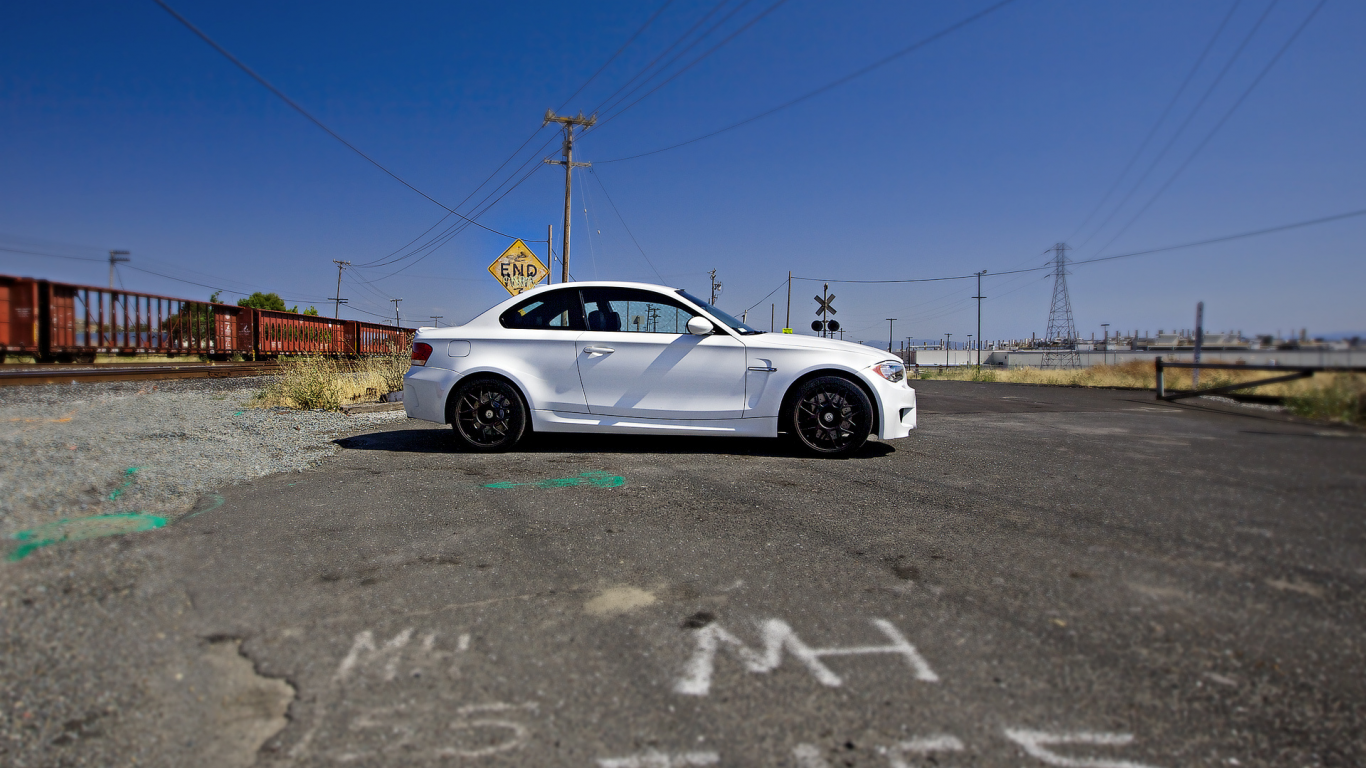 bmw coupe 1m, машина, alpine white, car, авто