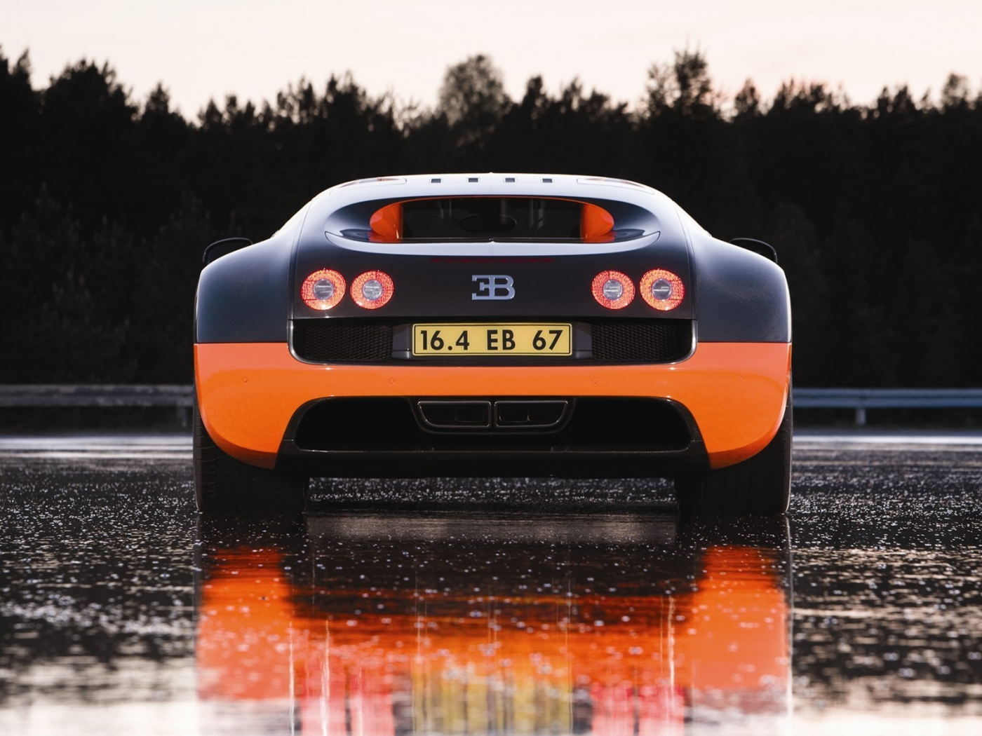 orange, veron, buggati