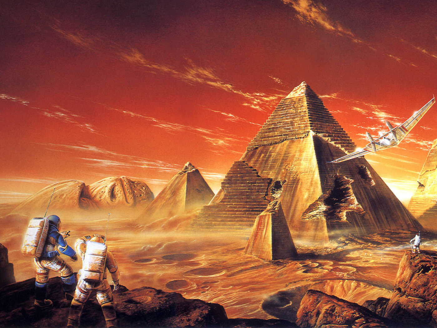 alien horizons, labyrinth of night, bob eggleton