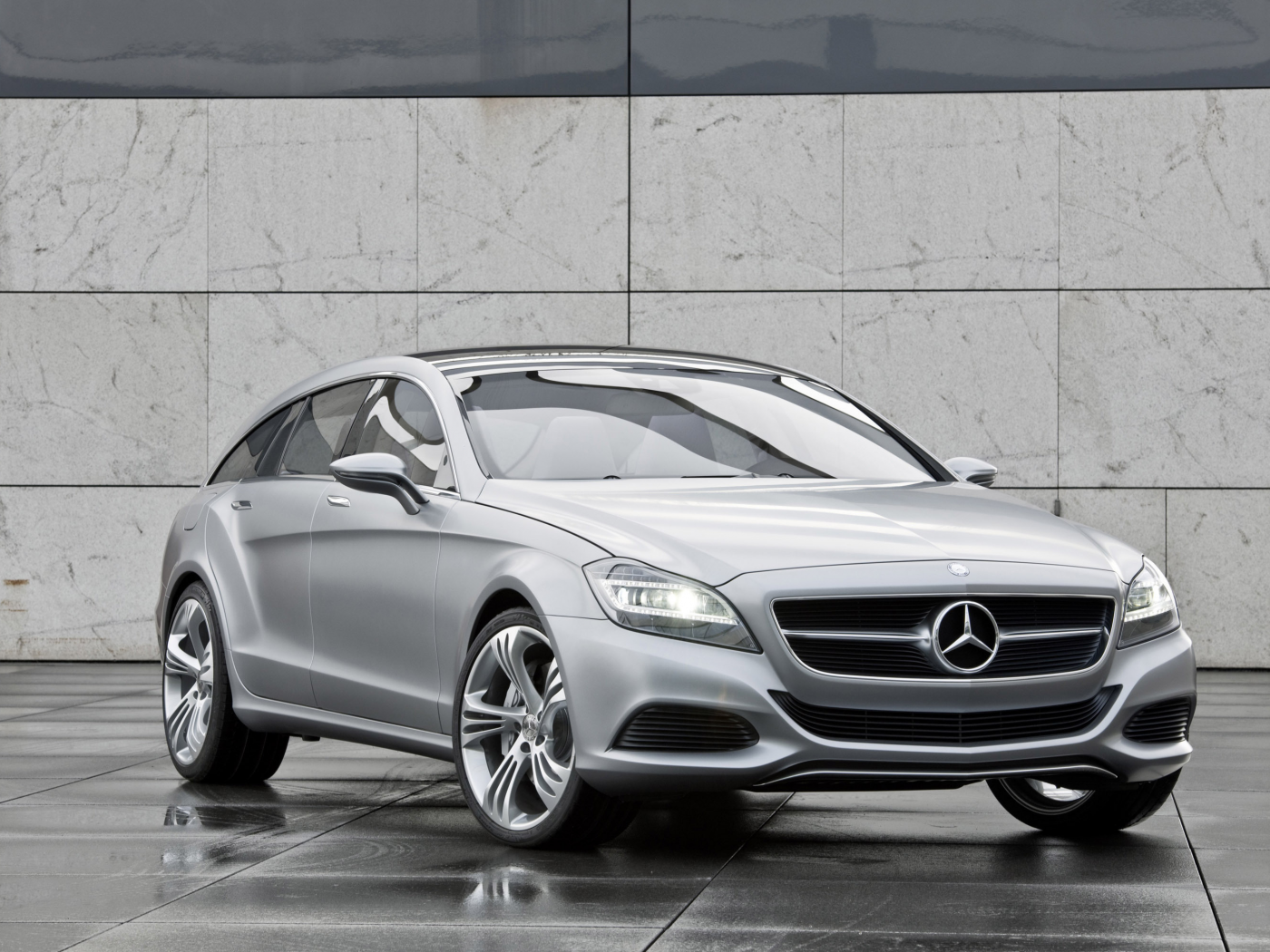 mercedes-benz cls shooting break concept, машина, car