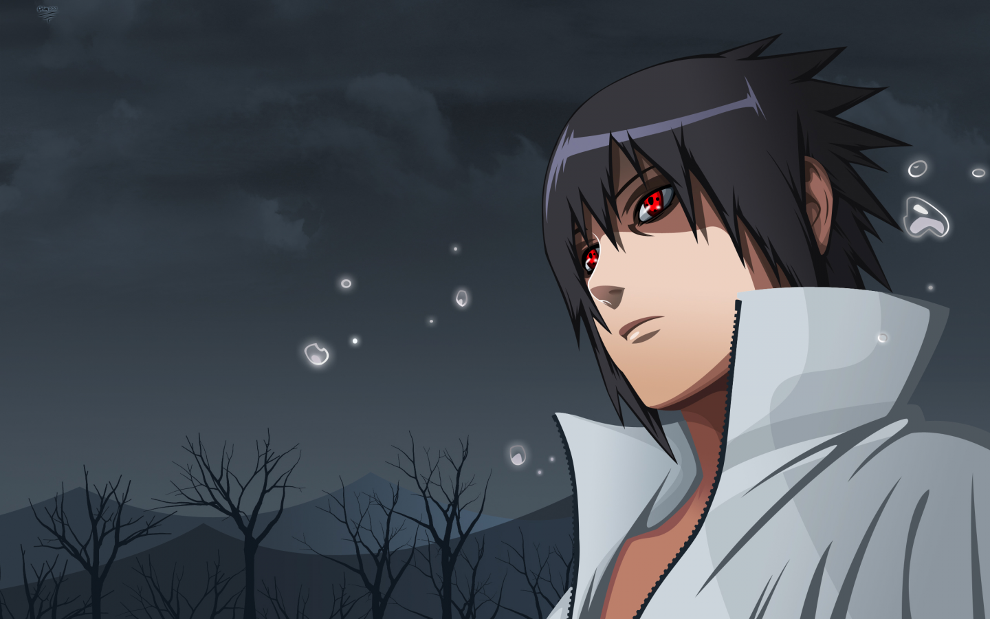 uchiha sasuke, шаринган, naruto, наруто, учиха саске, аниме