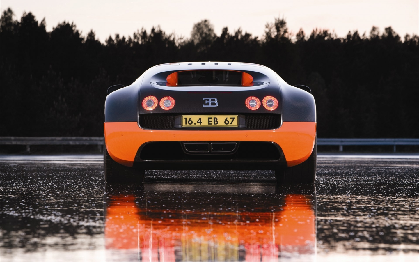 orange, veron, buggati