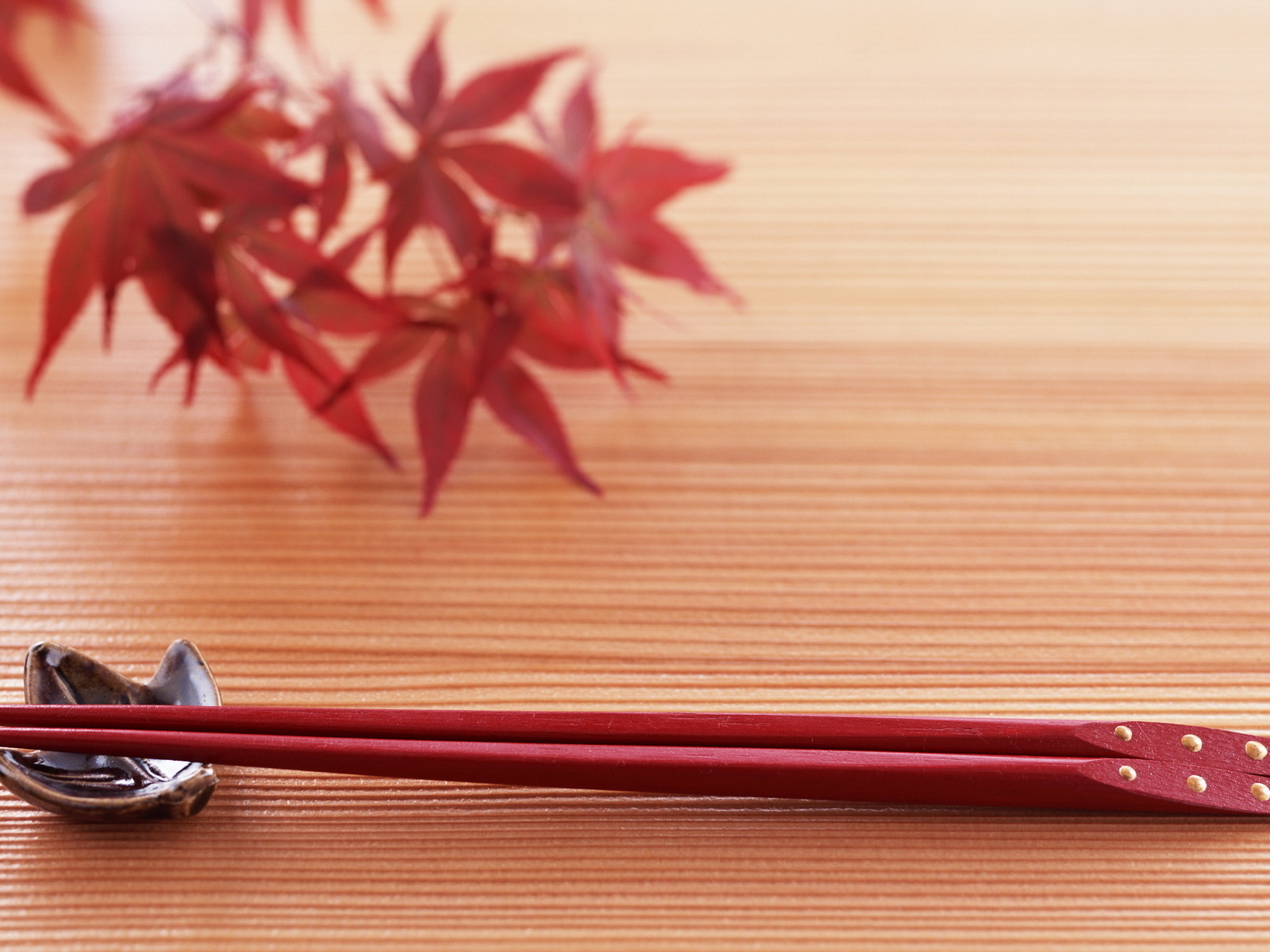 chopsticks, дерево, leafs, палочки, макро, листья, macro, 1920x1200, wood