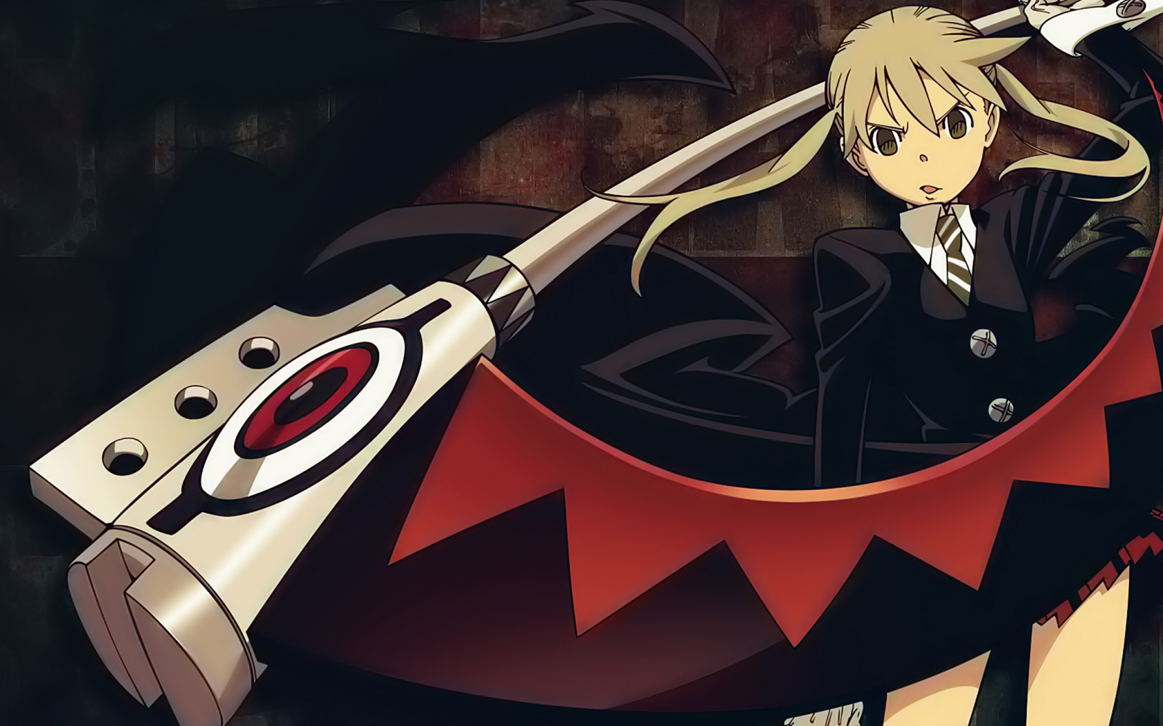 soul eater, maka, коса смерти