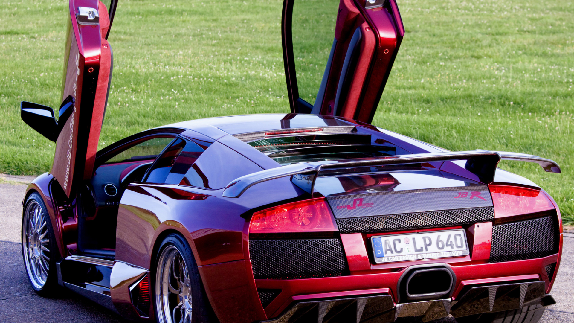 murcielago, задняя часть, lp640, ламбо-двери, lamborghini, jb car design, открытые двери