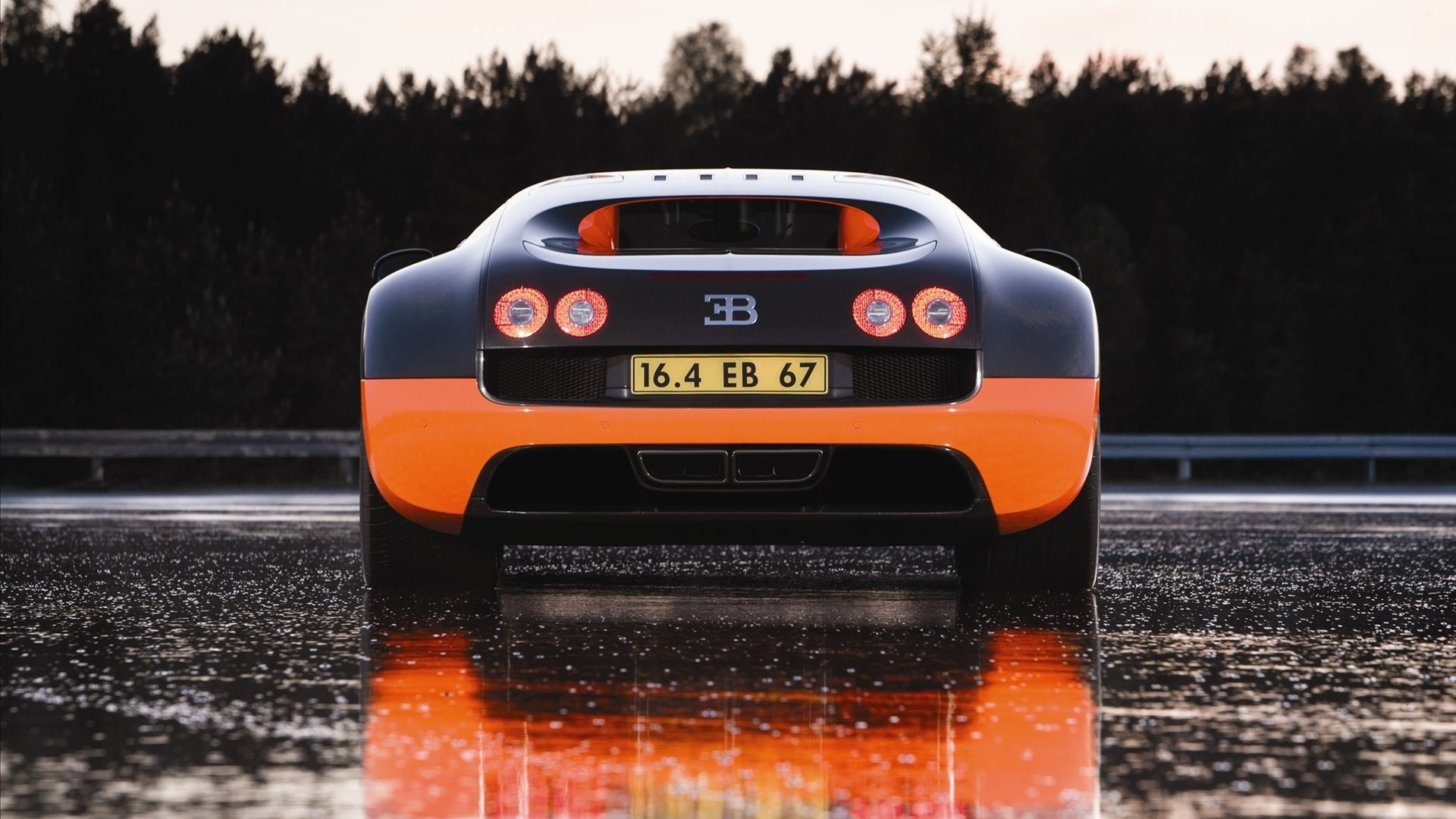 orange, veron, buggati