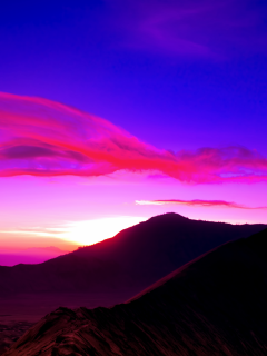 indonesia, гора бромо, рассвет, индонезия, облака, горы, вулкан, небо, mount bromo