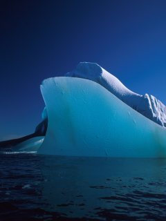 айсберг, море, лед, вода