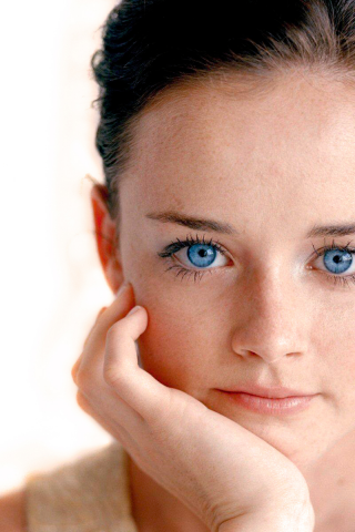 alexis bledel, актриса, голубоглазая