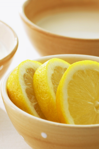 нарезанный, посуда, лимон, fruit, цитрус, lemon