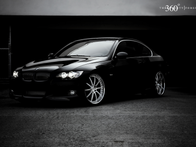 360 three sixty forged, чёрный, bmw, m3, бмв, black