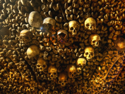 парижские катакомбы, ужас, франция, обои, смерть, кости, страшно, wallpaper, черепа, могила
