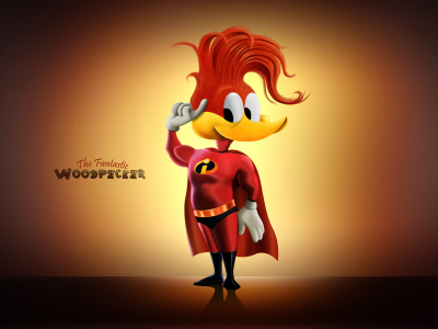 thefantasticwoodpecker, вуди, супердятел
