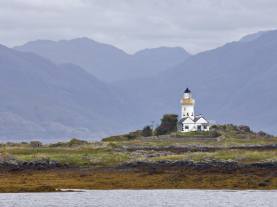 остров, шотландия, маяк