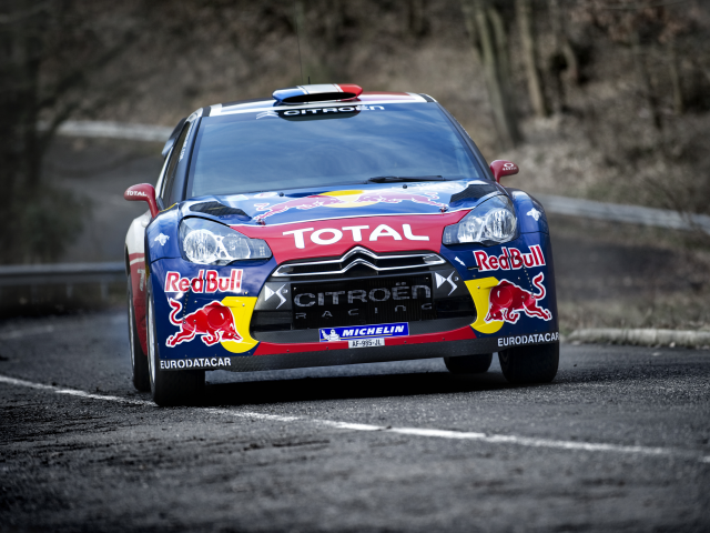 rally, ралли, citroen, wrc, ds3, лёб, red bull, loeb