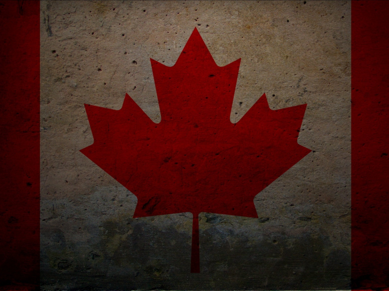 кленовый лист, канада, флаги